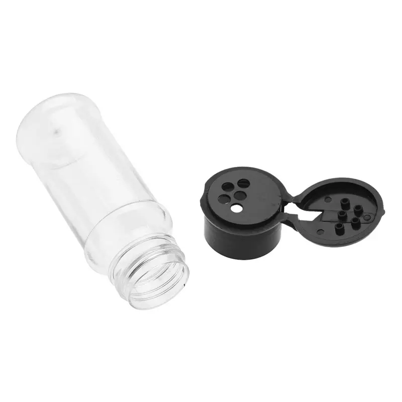 HGHO 60Pcs Spice Jar Containers Salt Pepper Seasoning Jar Perfect With Sifter Lid Caps For Storing Spice Herbs And Powders