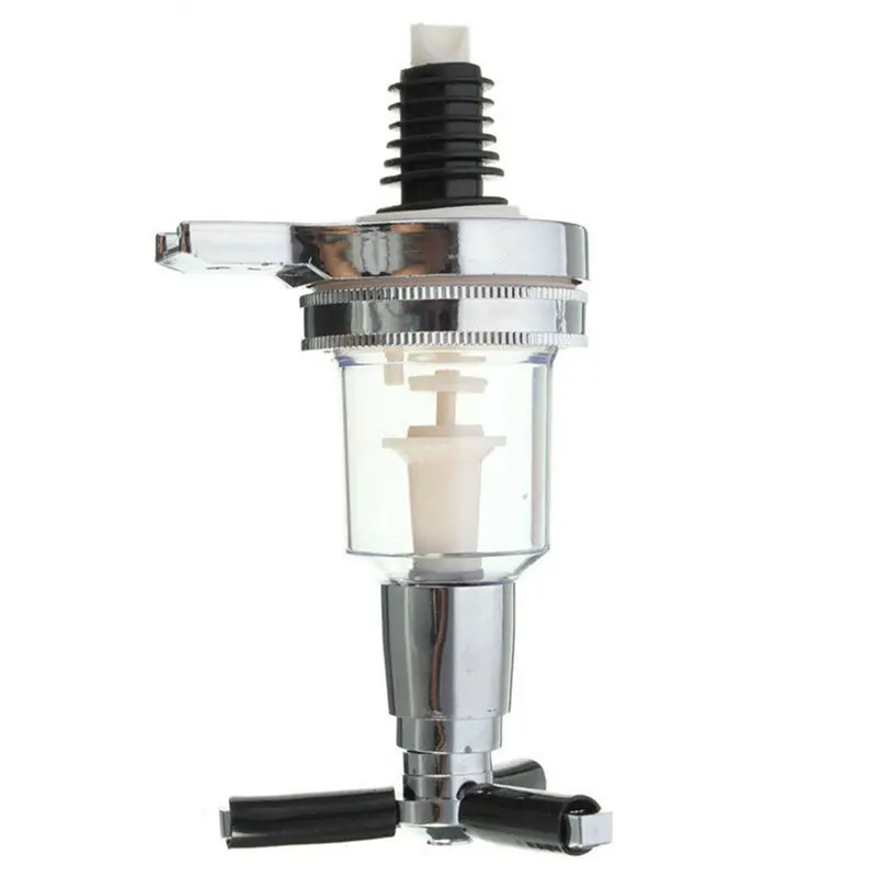 HGHO 8Pcs 45Ml/1.5Oz Bar Butler Wall Mounted Replacement Nozzle Shot Dispenser For Revolving Liquor Caddy Bottle Holder