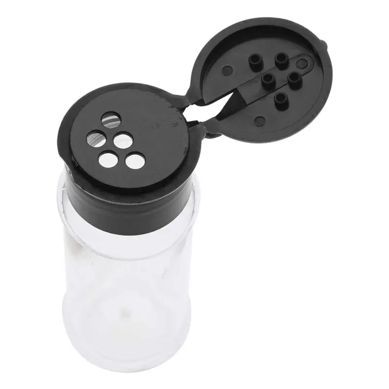 HGHO 60Pcs Spice Jar Containers Salt Pepper Seasoning Jar Perfect With Sifter Lid Caps For Storing Spice Herbs And Powders