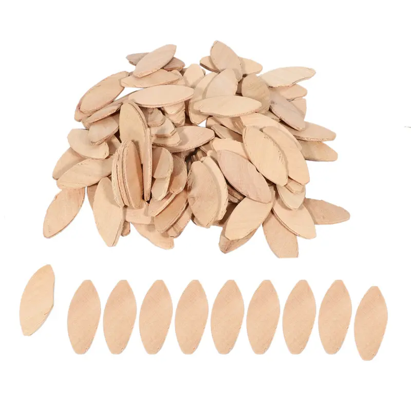 HGHO 400Pcs No.20 Assorted Wood Biscuits For Tenon Machine Woodworking Biscuit Jointer
