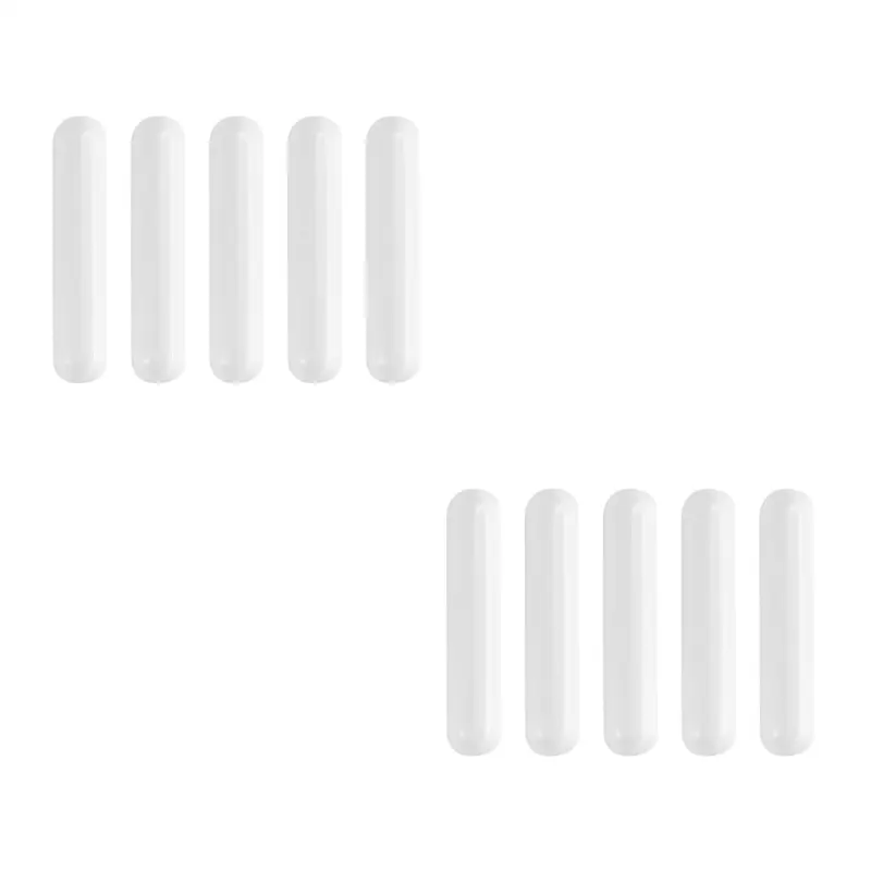 HGHO 40 Pieces PTFE Magnetic Stirrer Mixer Stir Bar Laboratory Bar Stir Plate Magnet Stir Rod Magnetic (8X40mm)