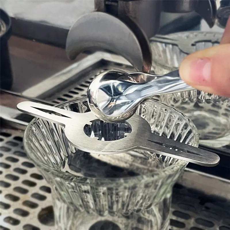 HGHO Italian Ice Ball Fast Cooling Extract Espresso To Retain Aroma Ice Ball Holder Set