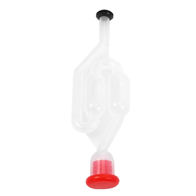 HGHO 30Pcs Wine Beer Fermentation Check Valve Water Seal Airlock Home Winemaking Exhaust Valve Fermenter Yeast Homebrew Tools