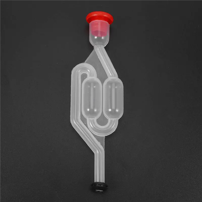 HGHO 30Pcs Wine Beer Fermentation Check Valve Water Seal Airlock Home Winemaking Exhaust Valve Fermenter Yeast Homebrew Tools