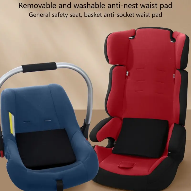 Newborn Car Stroller Lumbar Support Cushion Waist Pillow Sponge Auto Seat Back Cushion for Baby Stroller Chair basket Cushion