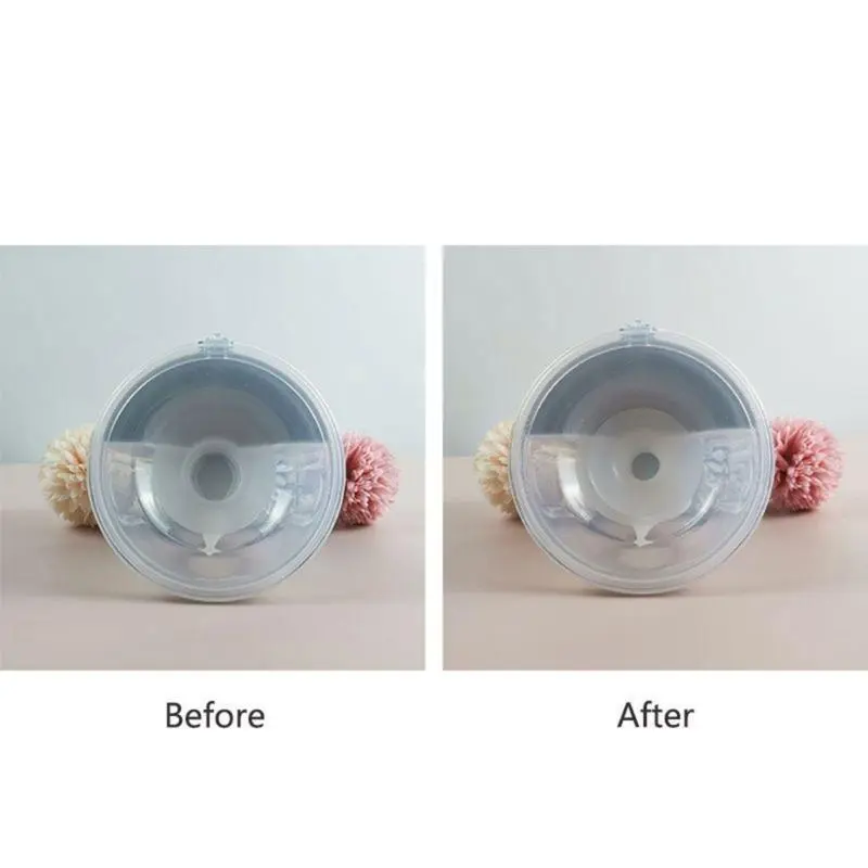 17/19/21/24mm Breast Pump Funnel Inserts Plug-in Different Caliber Size Converter Small Nipple Horn Adapter Breast Pumps parts