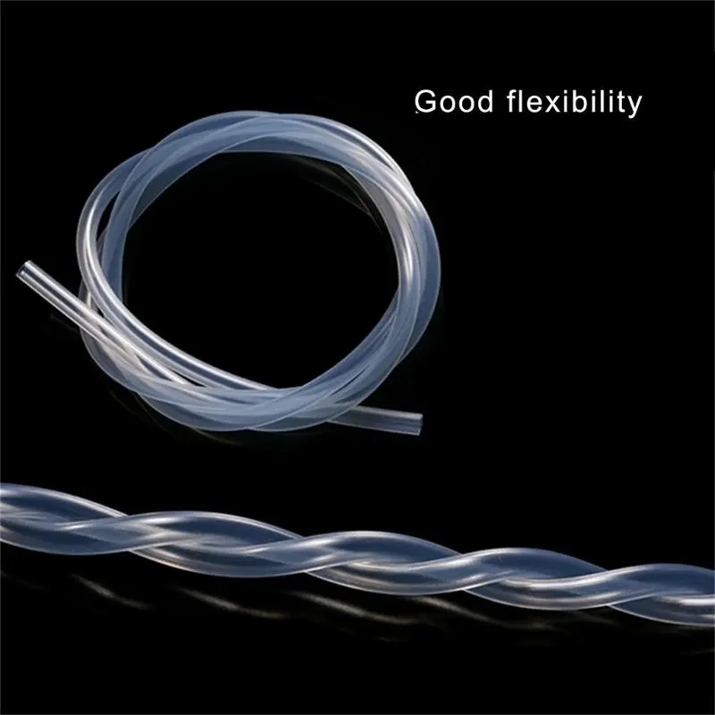100/200cm Breast Pump Tube Milk Pump Replacement Tubing Silicone Milk Pump Tube Accessories Breast Feeding Straw Tube