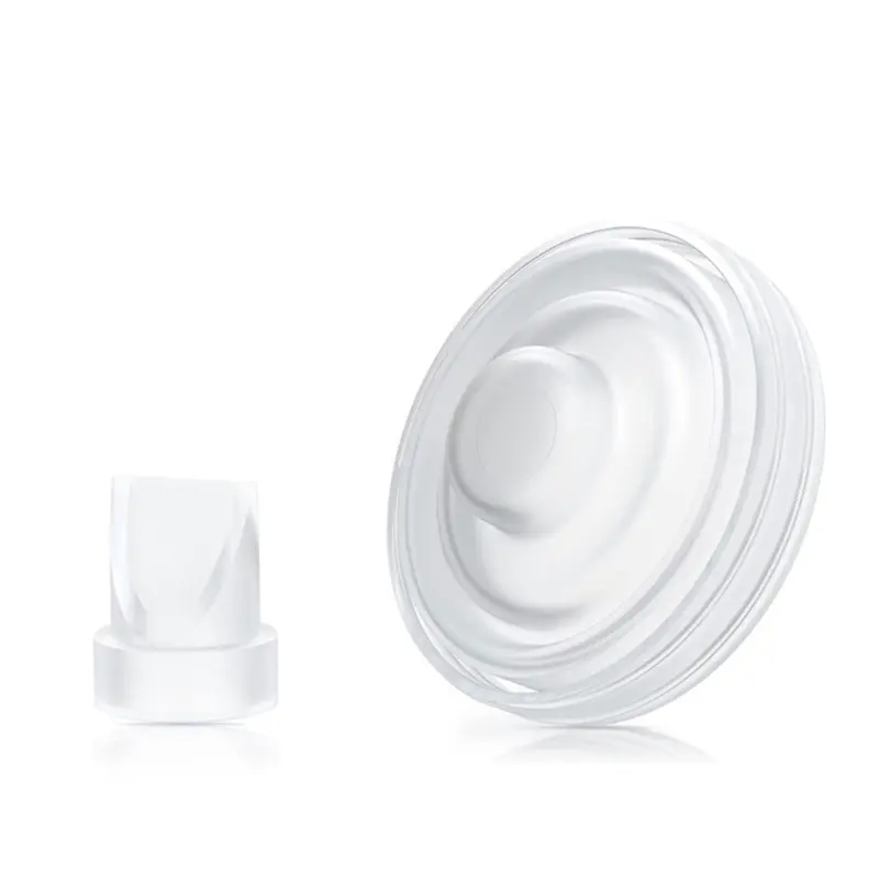 Electric Breast Pump Replacement Accessory Diaphragm Duckbill Valves Connector Soft Food-Grade Silicone for Wearable Breast Pump