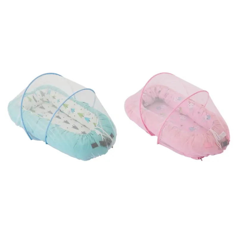 Baby Crib Mosquitoes Net Portable Foldable Infant Bed Canopy Netting Folding Sleeping Cradle Insect Net Tent Crib Protectors