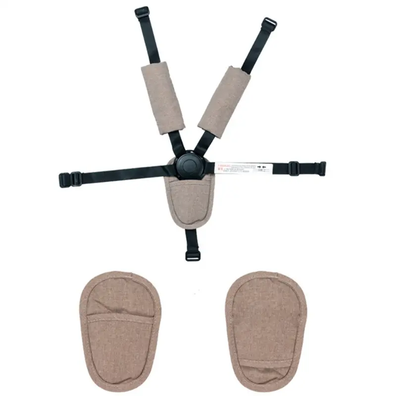 2pcs Baby Child Car Seat Belt Stroller Shoulder strap Cover Protector Crotch pad Cover for Universal Children's Products