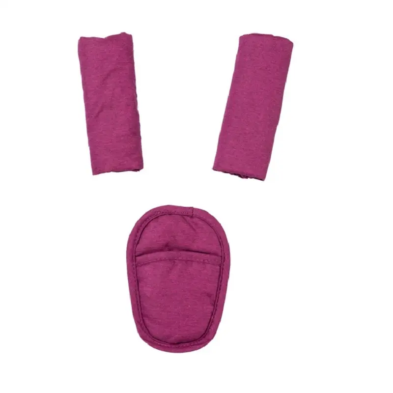 2pcs Baby Child Car Seat Belt Stroller Shoulder strap Cover Protector Crotch pad Cover for Universal Children's Products