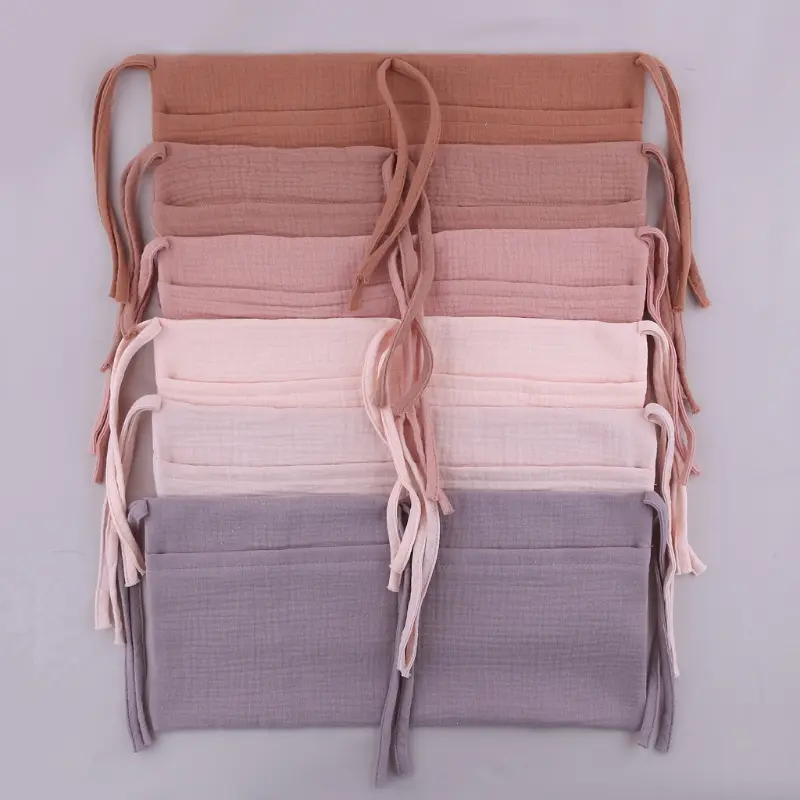 Baby Bedside Storage Bag Baby Crib Organizer Hanging Bag for Baby Multi-Purpose Newborn Bed Hanging Diaper Toy Tissue