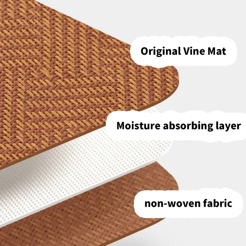 Comfortable Baby Stroller Pad breathable Rattan seat cushion summer cool Seat Cushion Child Cart Seat Mat Kids Pushchair Cushion