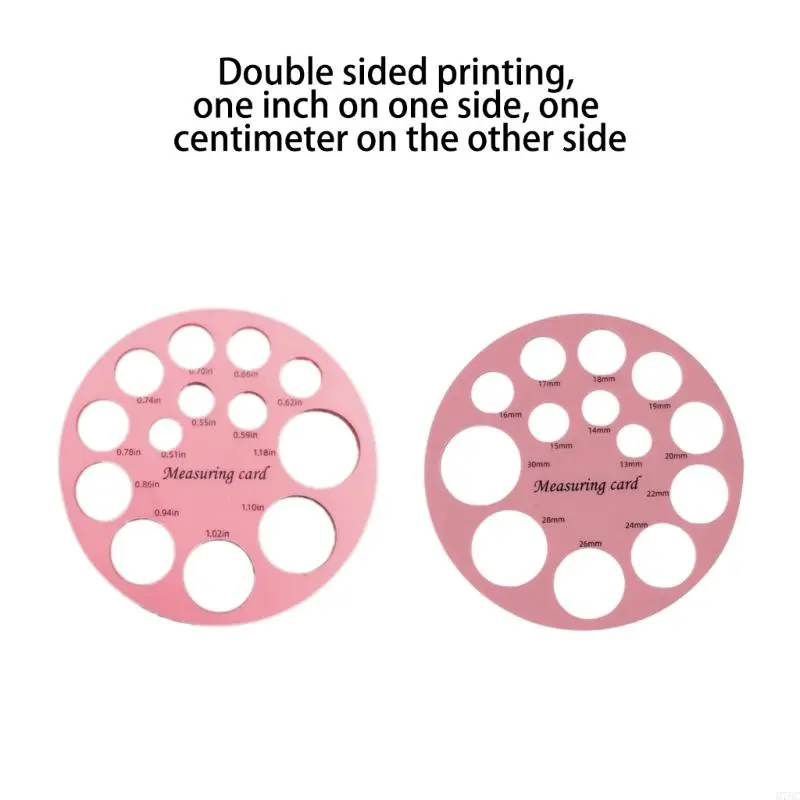 Silicone Double Sides Nipple Measuring Ruler Tool Efficient Breast Pump Feeding Supply Breastpump Accessories for New Mothe Baby