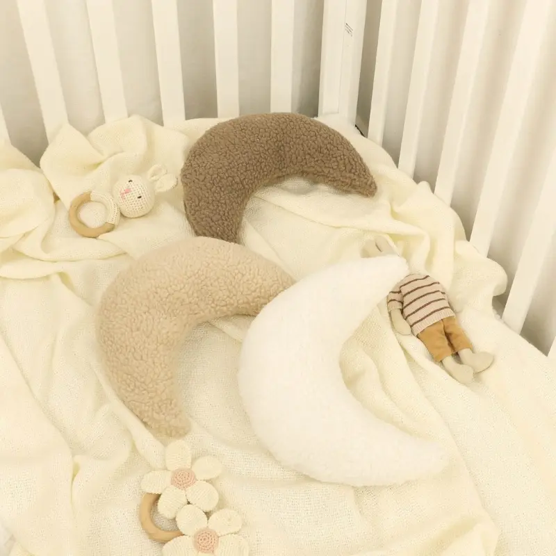 Baby Photography Props Stuffed Cloud Moon Star Plush Pillow Soft Cushion Cloud Stuffed Plush Toys For Children Kids Pillow Gift