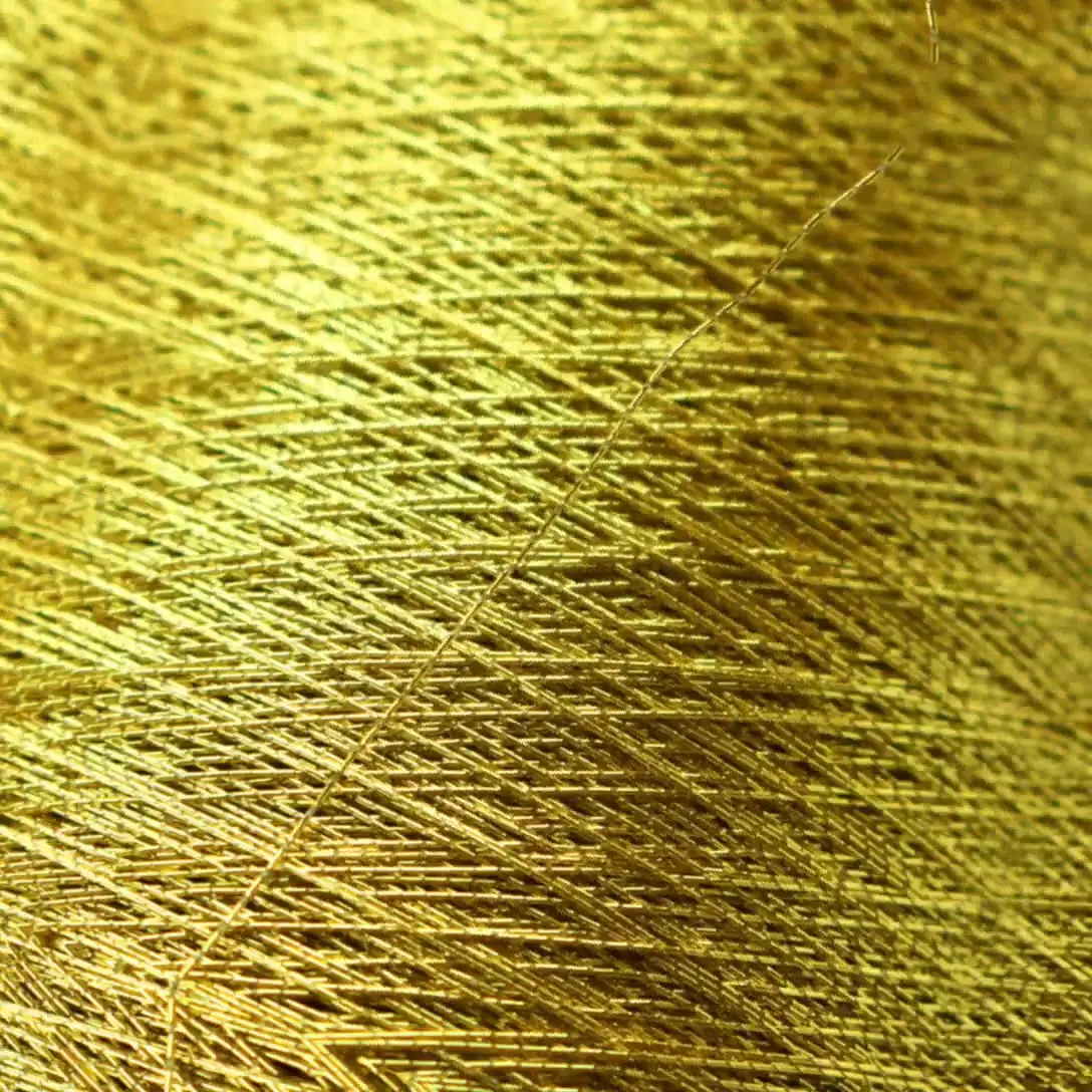 3600M Gold Silver Color Line Computer Cross-stitch Yarn Woven Embroidery Line Embroidery Thread Line Textile DIY Sewing Supplies