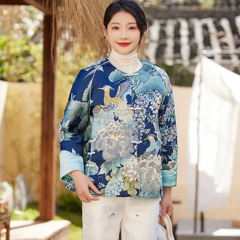 2025 New Jacket Women Retro Women's Spring  Autumn Comfortable Soft  High-end Temperament Loose Ladies Short Jacket Outwear