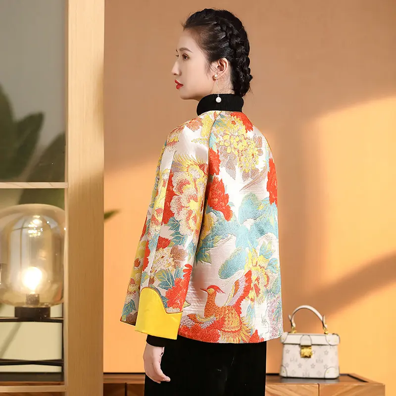 2025 New Jacket Women Retro Women's Spring  Autumn Comfortable Soft  High-end Temperament Loose Ladies Short Jacket Outwear
