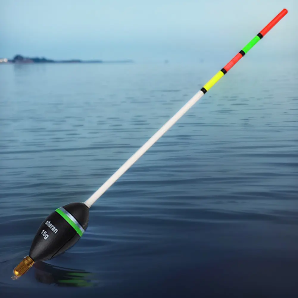 Fishing Float 15g 20g 25g 30g Vertical Buoy Balsa Wood Carp Tackle Wood Long Tail Fishing Float Outdoor Fishing Gear Accessories