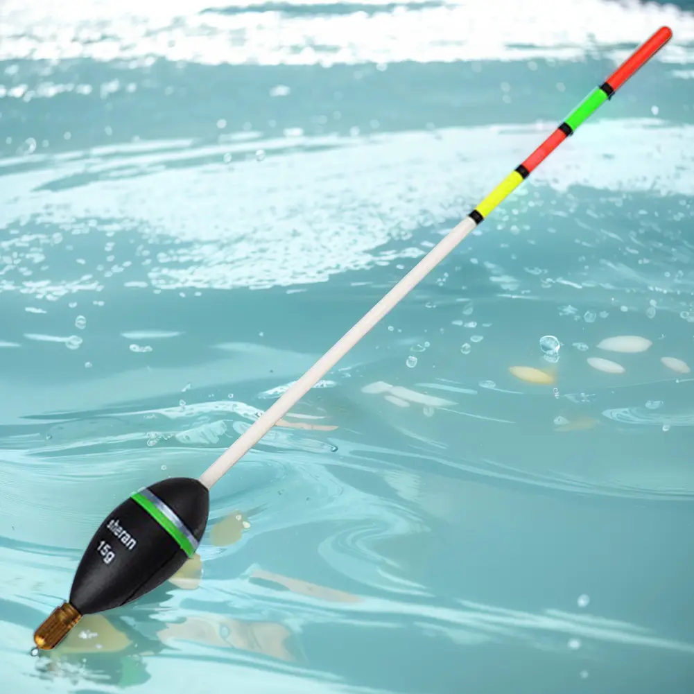 Fishing Float 15g 20g 25g 30g Vertical Buoy Balsa Wood Carp Tackle Wood Long Tail Fishing Float Outdoor Fishing Gear Accessories