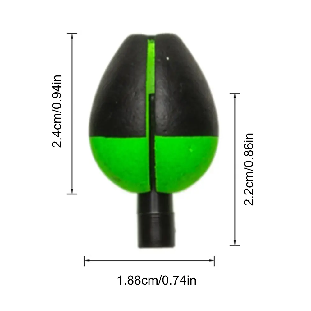 10Pcs High Buoyancy Pike Floats Compact Fishing Bobbers Adjustable Fishing Buoy Fishing Floats Bobbers Fishing Accessories