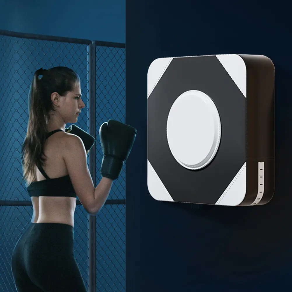 PU Leather Boxing Punching Target Fighter Martial Arts Fitness Taekwondo Training Sandbags Reaction Exercise Sports Punching Bag