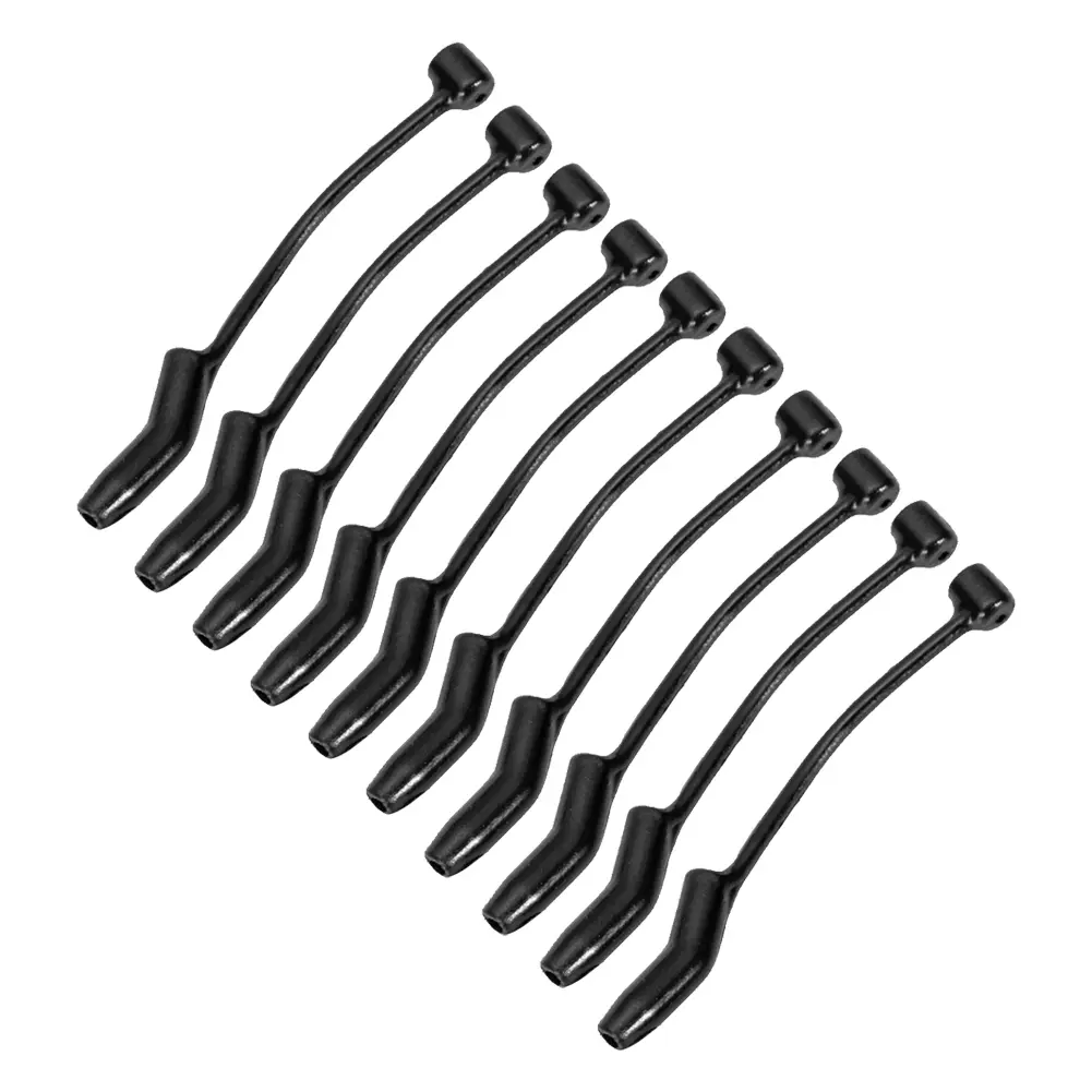 10Pcs Carp Fishing D Rig Kickers Hook Line Aligners for Ronnie Rigs End Tackle for Outdoor Fishing Supplies