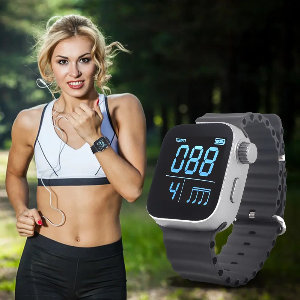 Wearable Metronome Smart Metronome Multi-Function Music Instruments Metronome Metronome Watch for All Instruments