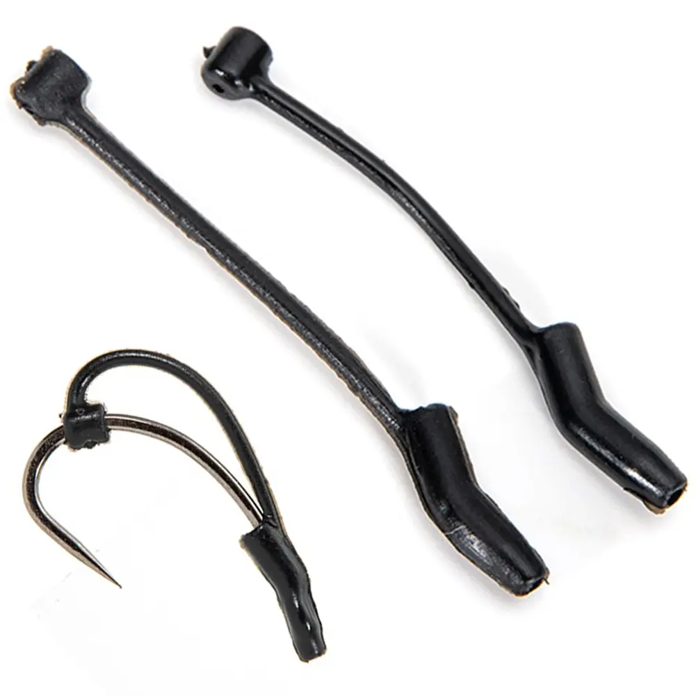 10Pcs Carp Fishing D Rig Kickers Hook Line Aligners for Ronnie Rigs End Tackle for Outdoor Fishing Supplies