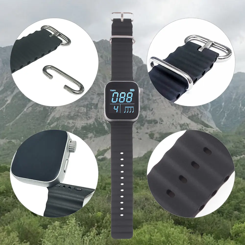 Wearable Metronome Smart Metronome Multi-Function Music Instruments Metronome Metronome Watch for All Instruments
