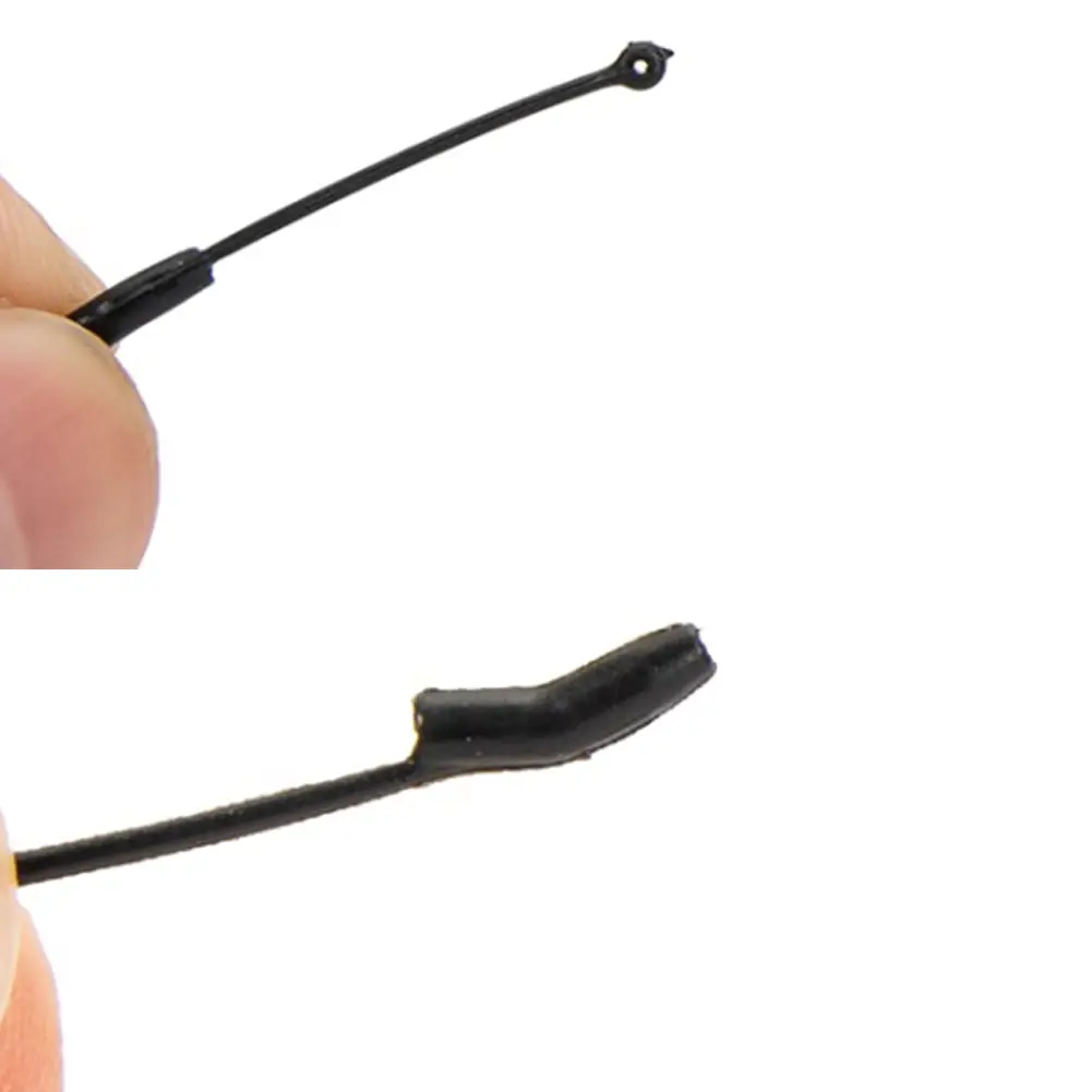 10Pcs Carp Fishing D Rig Kickers Hook Line Aligners for Ronnie Rigs End Tackle for Outdoor Fishing Supplies