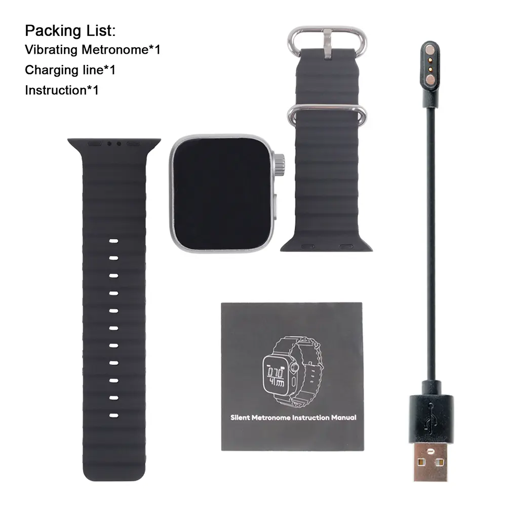 Wearable Metronome Smart Metronome Multi-Function Music Instruments Metronome Metronome Watch for All Instruments