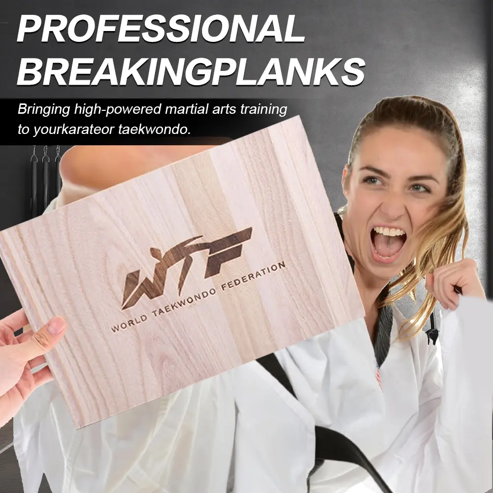 10 Pack Taekwondo Breaking Board Taekwondo Training Accessory Breakable Karate Practice Board for Karate Taekwondo Martial Arts