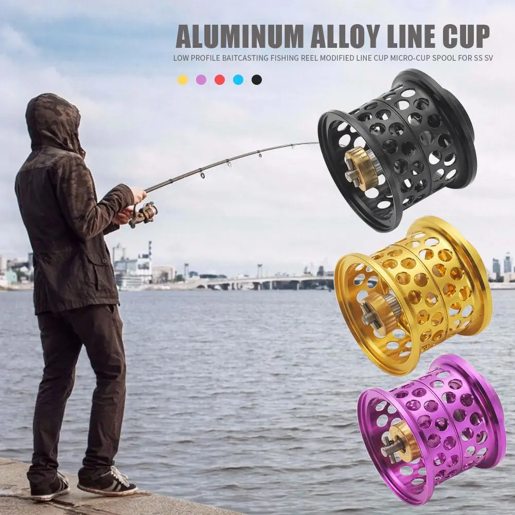Fishing Spool Wheel Cup Fishing Reel Line Rolling Cup Baitcast Reel Cup for Steez/SS SV/T3/RYOGA1016/ZILLION SV 1016