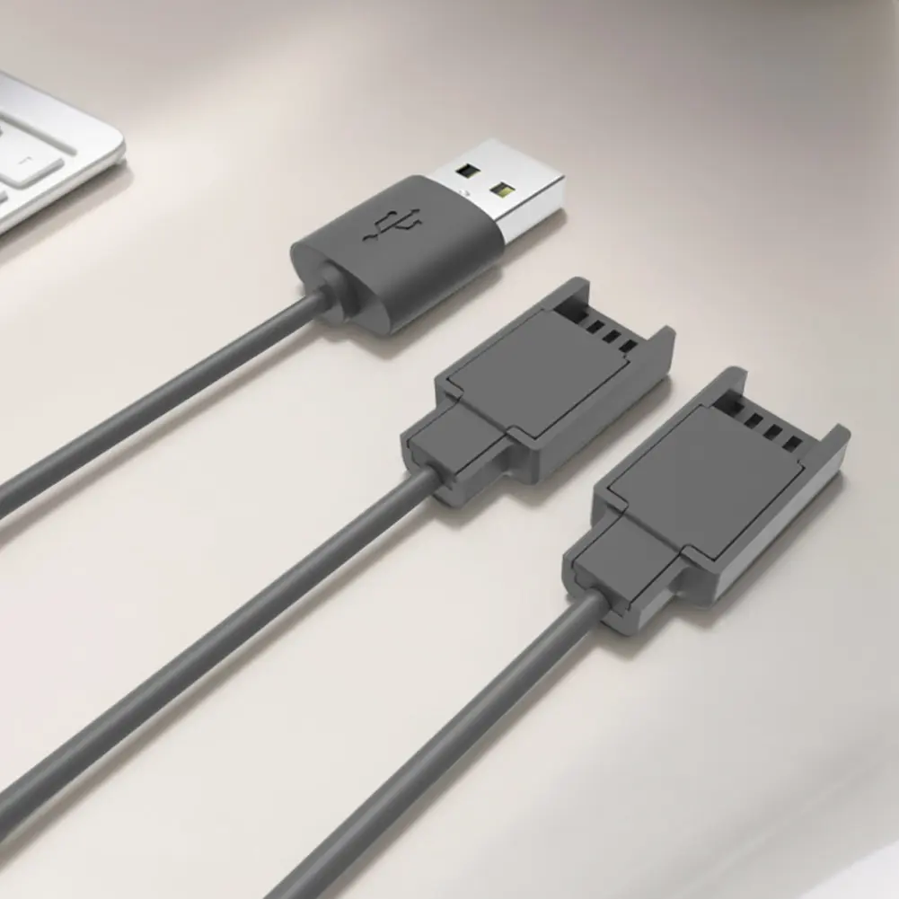 USB Charger Cable for Joycon Controller 2.5M Portable Charger Cable Travel Charging Cables for Switch Controller Charger