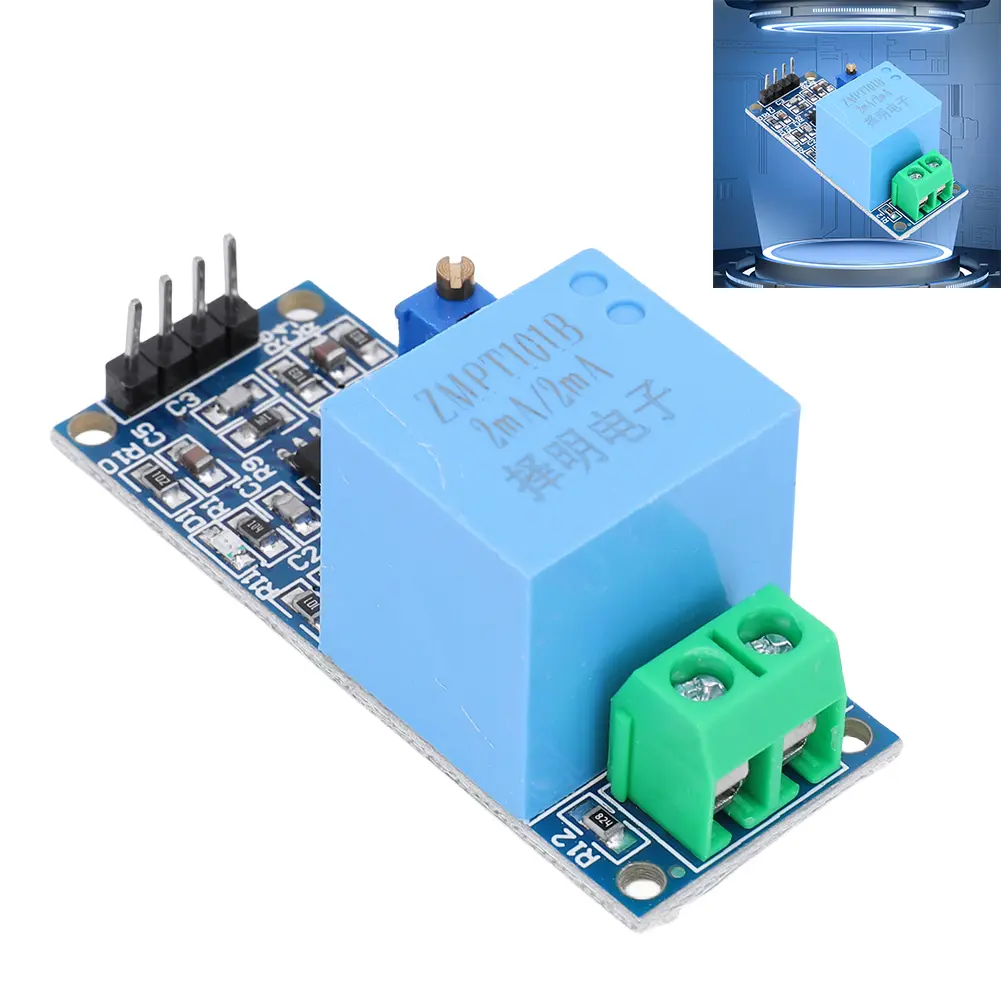 ZMPT101B Mutual Inductance Amplifier Single Phase Output Voltage Sensor Signal Acquisition Board for Household Appliances