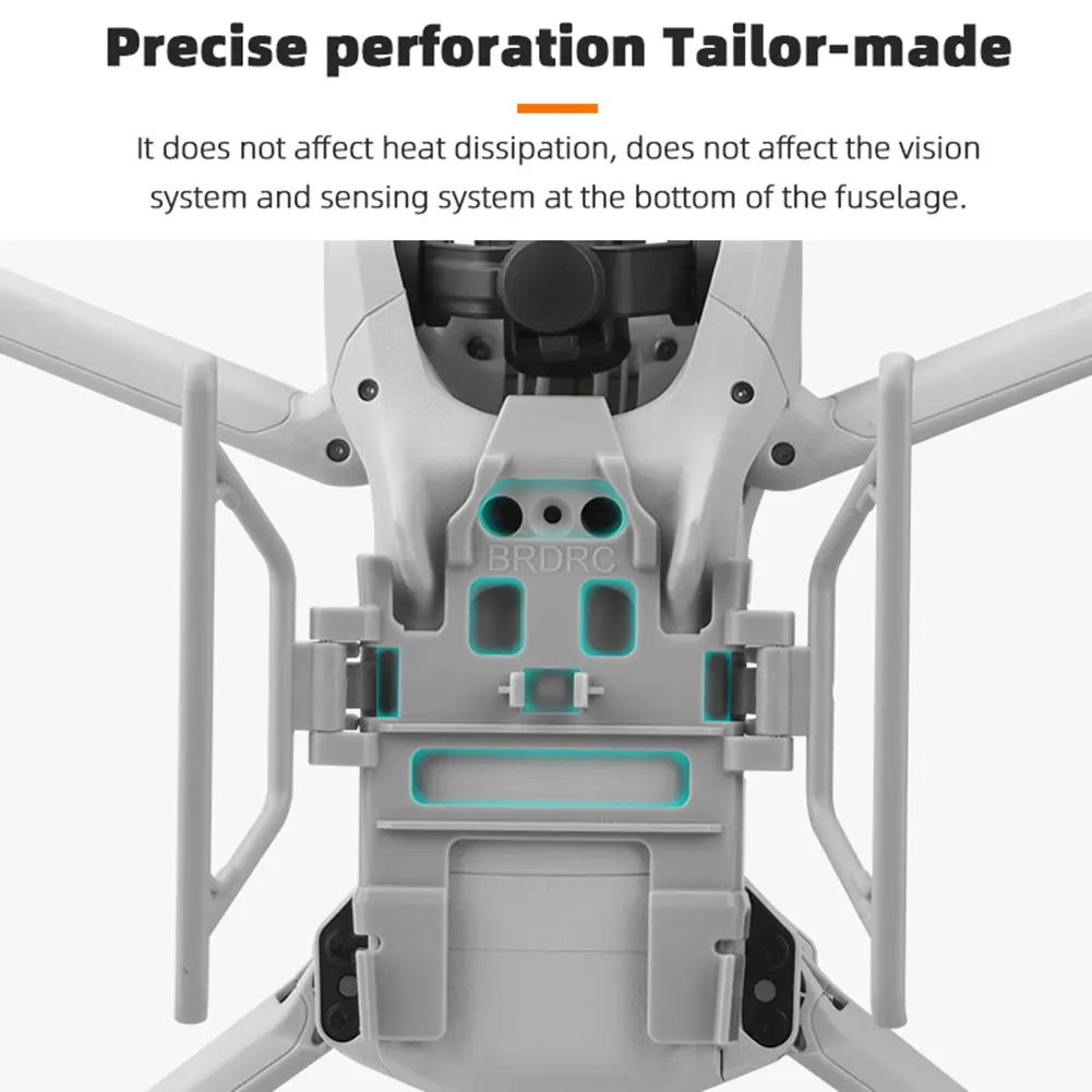 Extended Foot Support Portable Extended Increased Legs Foldable Lightweight Drone Accessories Quick Release for DJI Mini 3 Pro