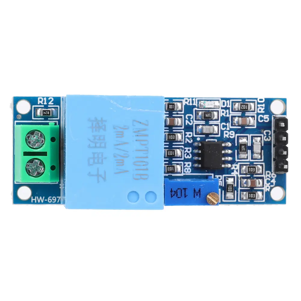 ZMPT101B Mutual Inductance Amplifier Single Phase Output Voltage Sensor Signal Acquisition Board for Household Appliances
