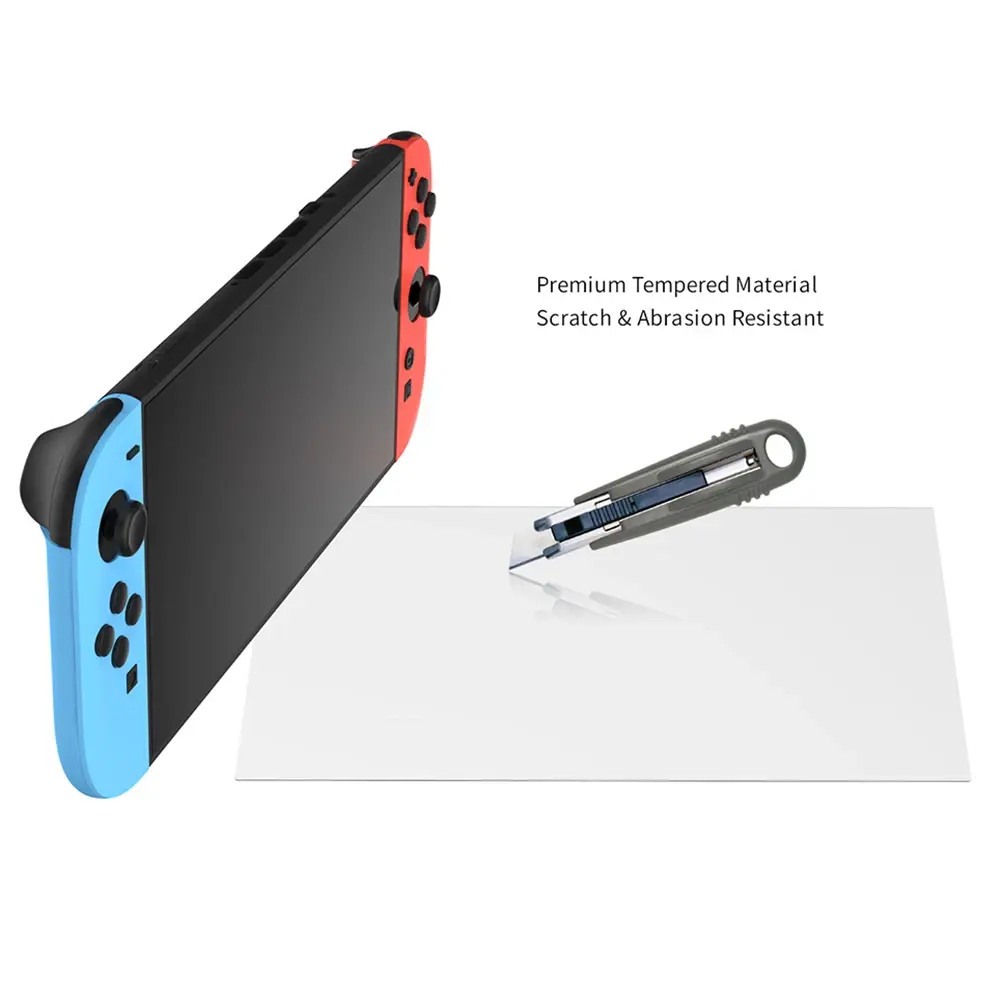 2 PCS Game Console Screen Protector Film Anti-Scratch Tempered Glass HD Ultra-Clear for Nintendo for Switch 2 Game Accessories