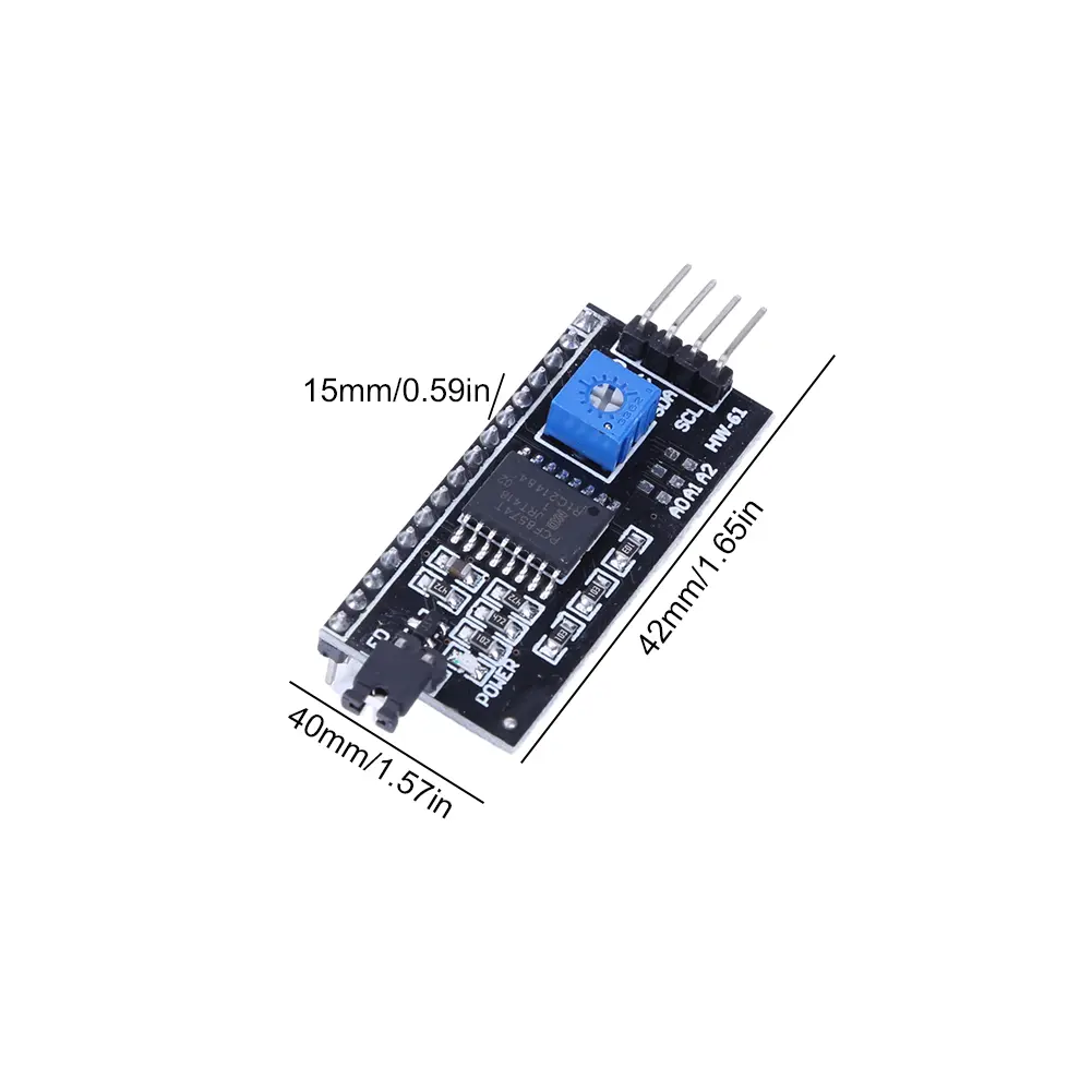 PCF8574 LCD Adapter Converter Module IIC I2C LCD1602 2004 IIC Serial Interface Adapter for Arduino Robort Parts