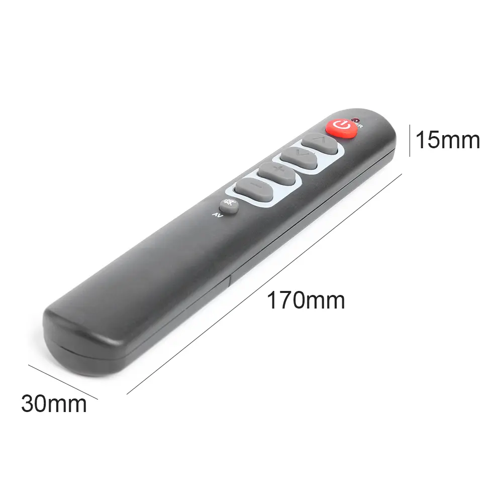 Universal 6 Big Button Learning Remote Control Copy IR Remote for TV STB DVD VCR Electronic Smart Home Accessories