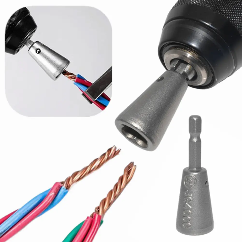 1PCS Electrician Quickly Wire Twister Twisted Twist Cable Device Electrical Cable Twister for Electrical Power Drill Drivers