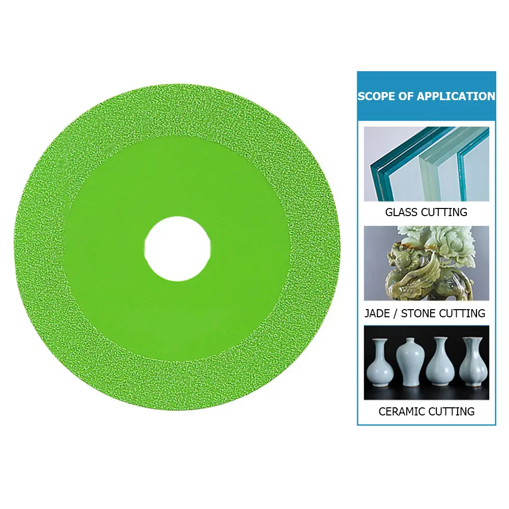 Polishing Cutting Blade 100mm Heat-resistance Ultrathin Grinding Saw Blade Wear-resistant Accessories for Ceramic Tile Marble