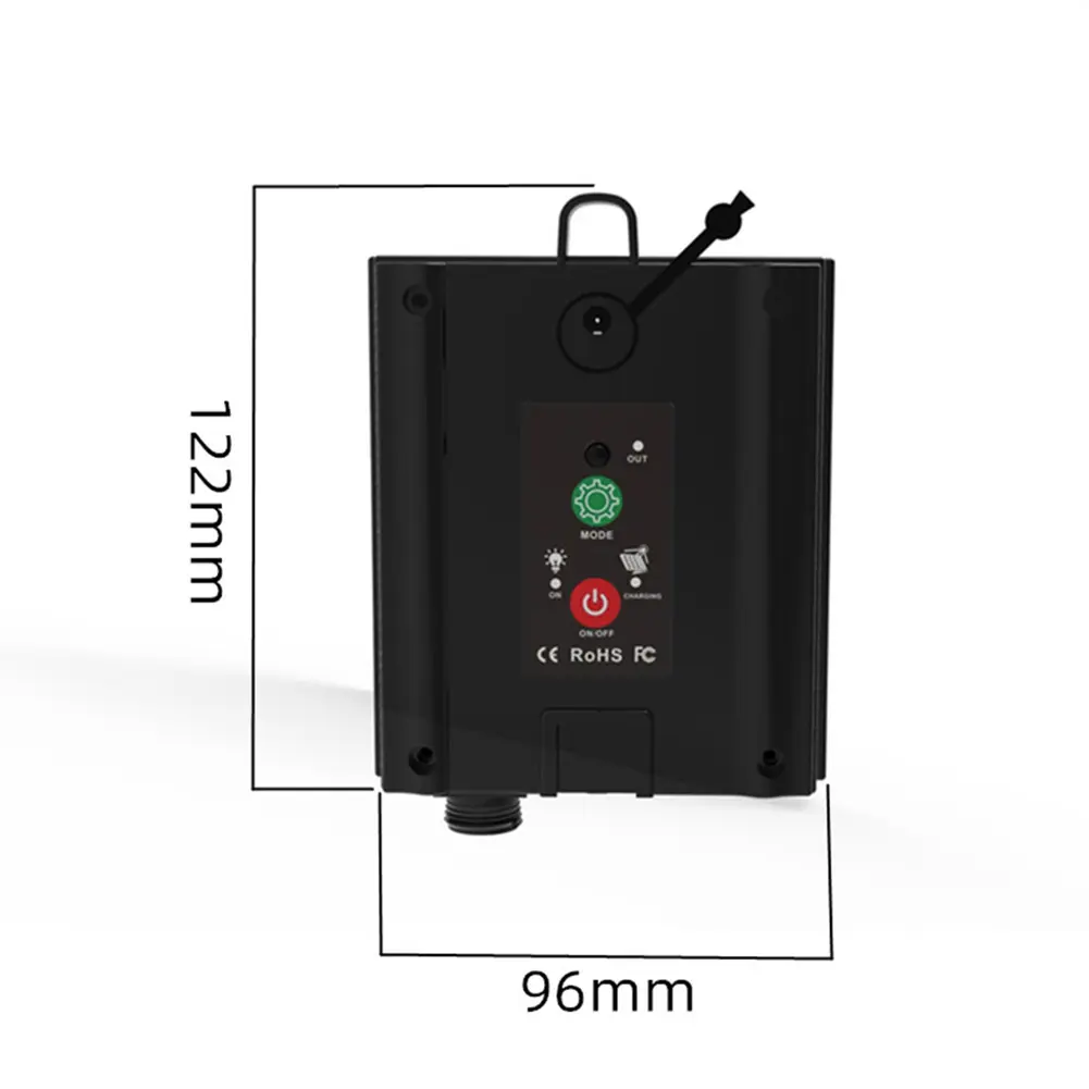 Solar Battery Box LED String Lamp Panel Controller Garden Street Light Decor
