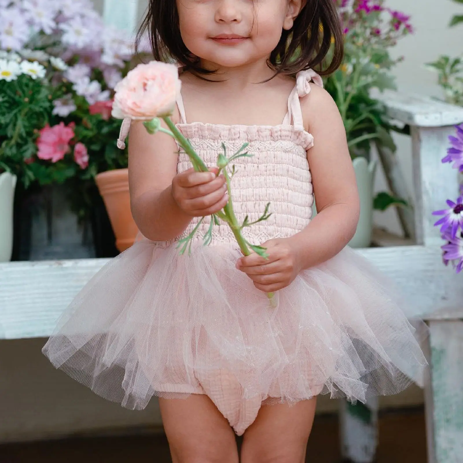 ma&baby 0-18M Baby Girl Romper Newborn Infant Toddler GIrl Tulle Ruffle Jumpsuit Princess Birthday Party Holiday Clothes Sunsuit