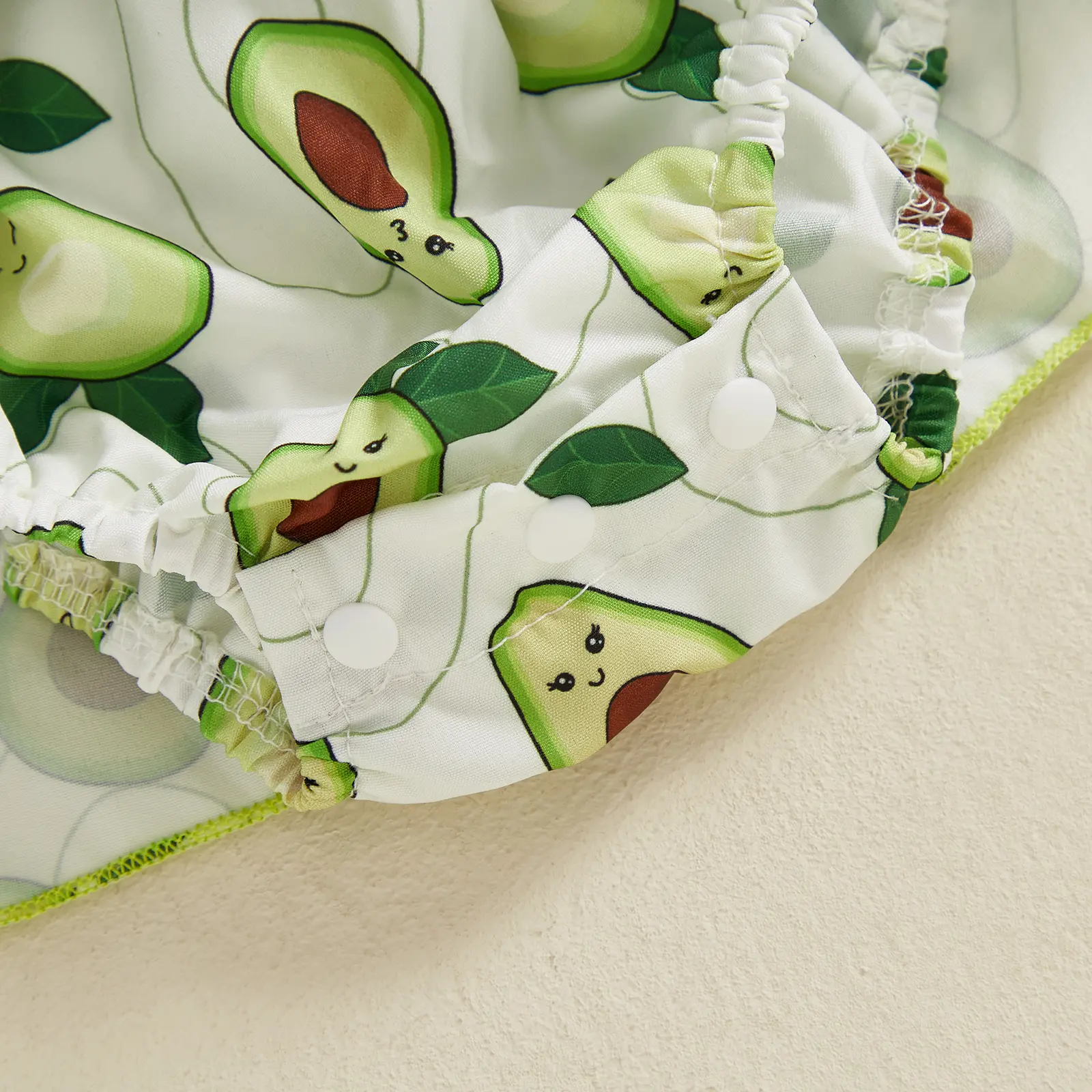 ma&baby 0-18M Newborn Infant Baby Girls Summer Dress Fruit Print Sleeveless Square Neck Bow A-line Dresses with Headband