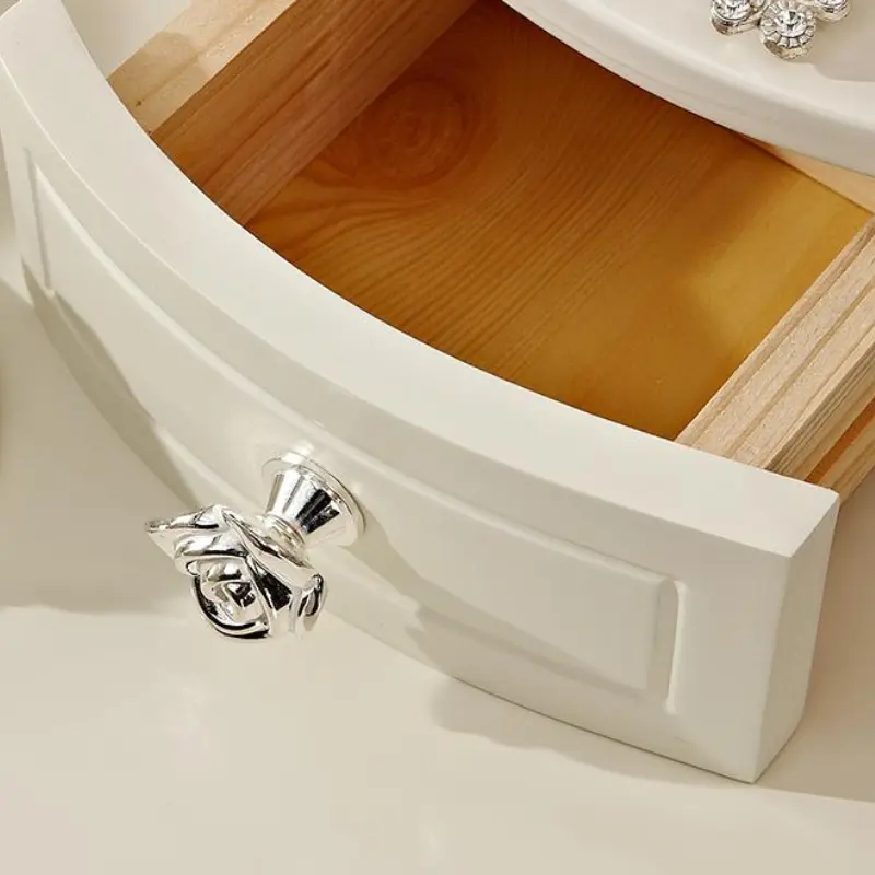 Women Luxury Modern Vanity Table Storage Jewelry Organizer Girls Makeup Dressers Mirror Chair Tocador Maquillaje Furniture