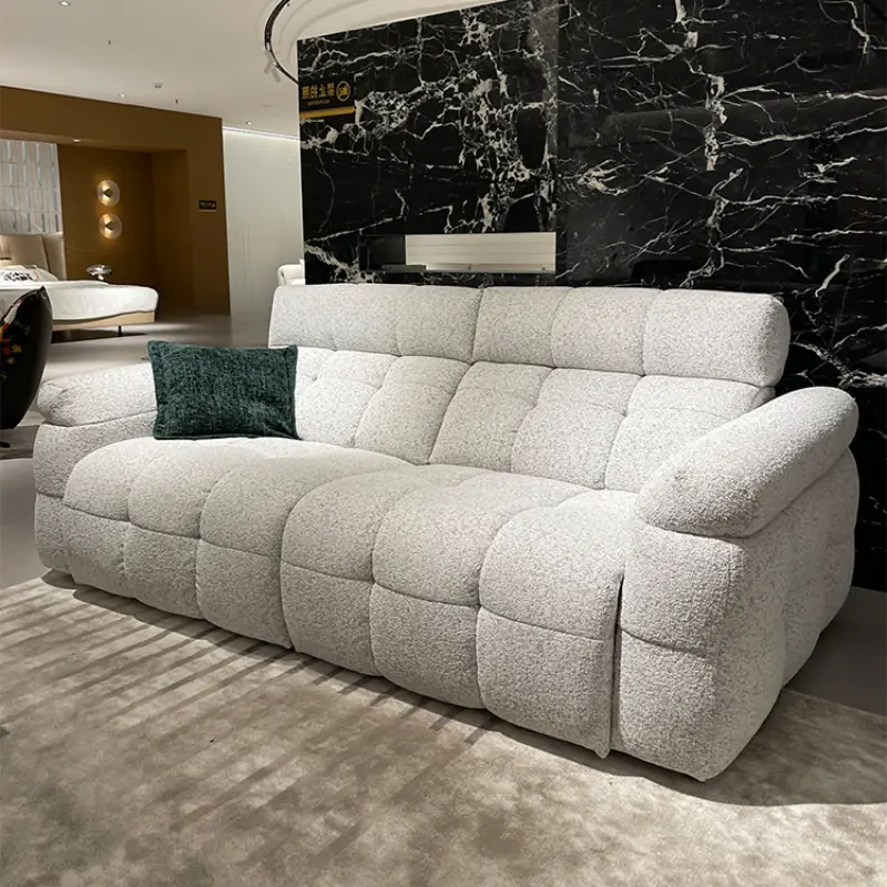 Black Unique Puff Sofa Designer Electric Loveseat Lounge Sofa Floor Modern Woonkamer Banken Furniture Living Room