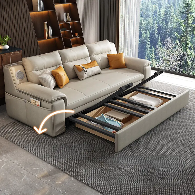 Foldable Designer Sleep Sofas Recliner Dual Use Minimalist Floor Sofa Lounge Loveseat Woonkamerbanken Living Room Furniture