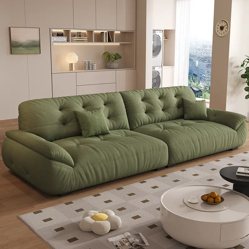 Modern Minimalist Living Room Sofas Designer Nordic Floor Loveseat Sofa Lounge Fluffy Divani Soggiorno Nuovi Arrivati Furniture